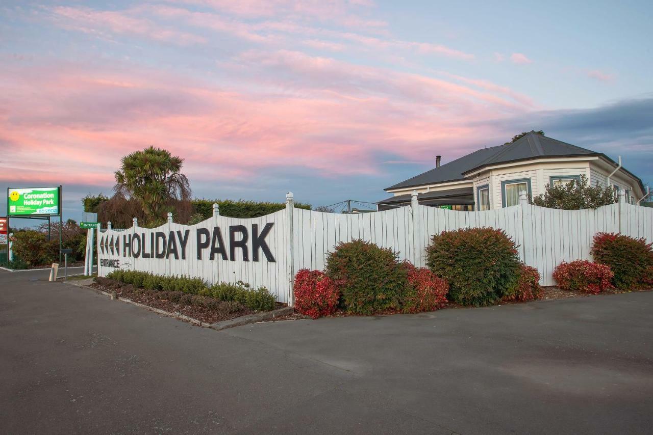 Coronation Park Motels Ashburton Exterior foto